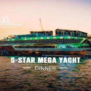 5 Star Mega Yacht Dinner | Luxury Mega Yacht