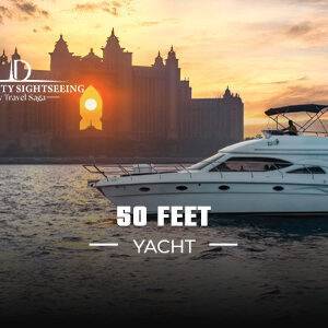 Book 50 Ft Yacht – Up to 12 People and enjoy a private luxury cruise with premium comfort, stunning views, and unforgettable yacht experiences. Reserve now.