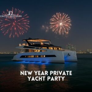 New Year Private Yacht Party Dubai 2026-27 with fireworks