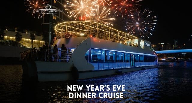 Dubai New Year Dinner Cruise 2026-27 with live entertainment and fireworks