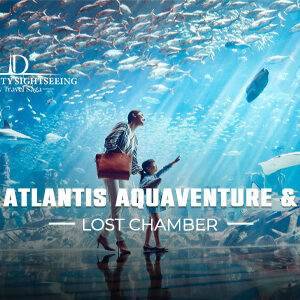 Book Atlantis Aquaventure & Lost Chambers Combo Tickets for thrilling water rides and an immersive aquarium experience in Dubai