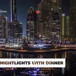 Book Marina Nightlights With Dinner Dubai luxury cruise buffet skyline views experience