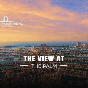 Book The View At The Palm Tickets for panoramic views of Palm Jumeirah and Dubai skyline with instant entry