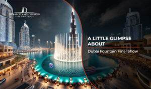 Dubai Fountain Show | Dubai attractions blog banner by Dubai city sightseeing