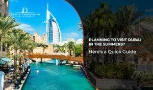 Dubai in Summers | Dubai Summer Attractions Blog Banner by Dubai City Sightseeing