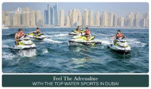 adrenaline water sports you must try | Water Sports in Dubai Blog Banner by Dubai City Sightseeing