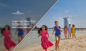 Things to do in Dubai in August | Must do experiences in Dubai Blog Banner By Dubai City Sightseeing
