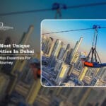 Unique activities in Dubai | Offbeat things to do in Dubai Blog Banner by Travel Saga Tourism