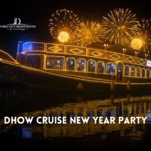 Dhow Cruise New Year Party 2026-27 in Dubai with fireworks