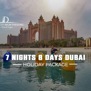 7 nights 8 days Dubai holiday package with luxury stay, city tours, and desert safari experience