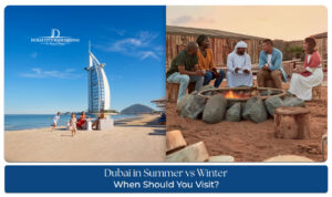 Dubai seasonal travel comparison guide.