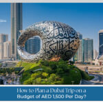 Dubai skyline budget travel experience