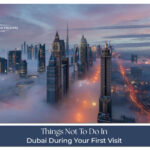 Things not to do in Dubai travel guide showing prohibited activities and rules for tourists