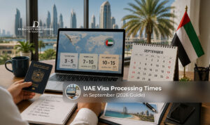 UAE visa processing time in September 2026.