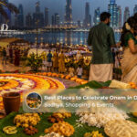 People enjoying Onam celebrations in Dubai.