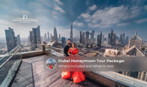 Dubai honeymoon tour package for couples seeking a romantic holiday experience.