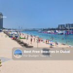 Free beaches in Dubai for budget travellers.
