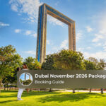 Travellers enjoying Dubai landmarks and experiences during a November holiday.