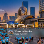 Comfortable hotel accommodation near the Dubai Run route for participants attending the event.
